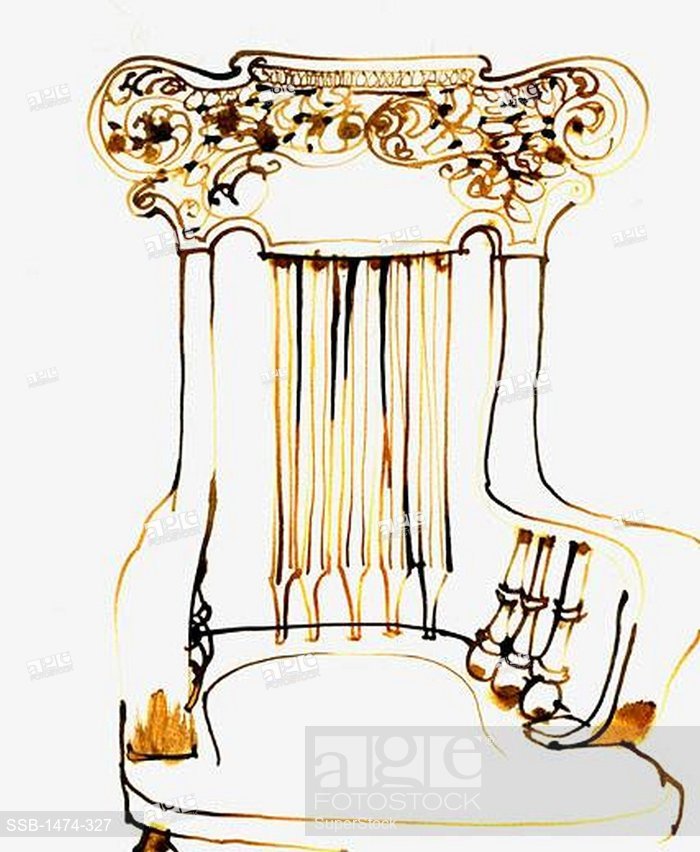 700x852 Family Rocker Ii John Newcomb C American Drawing