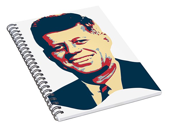 600x466 John F Kennedy Spiral Notebooks Pixels