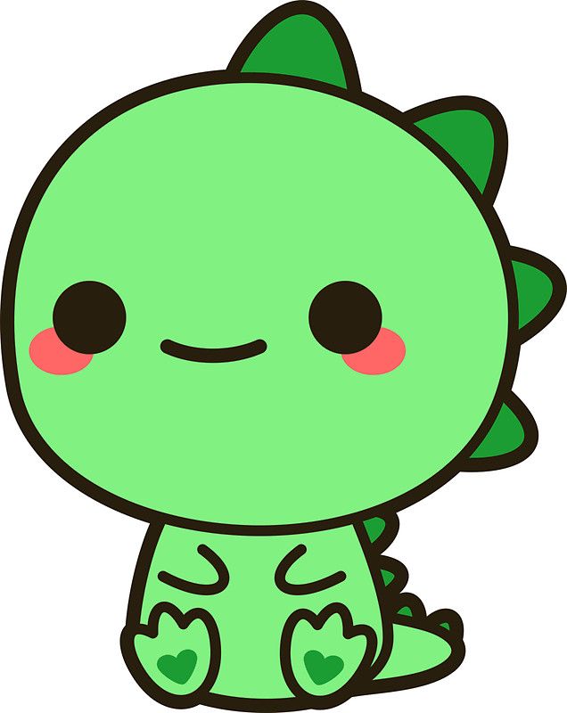 636x800 kawaii dinosaur sticker john kawaii, kawaii drawings, cute