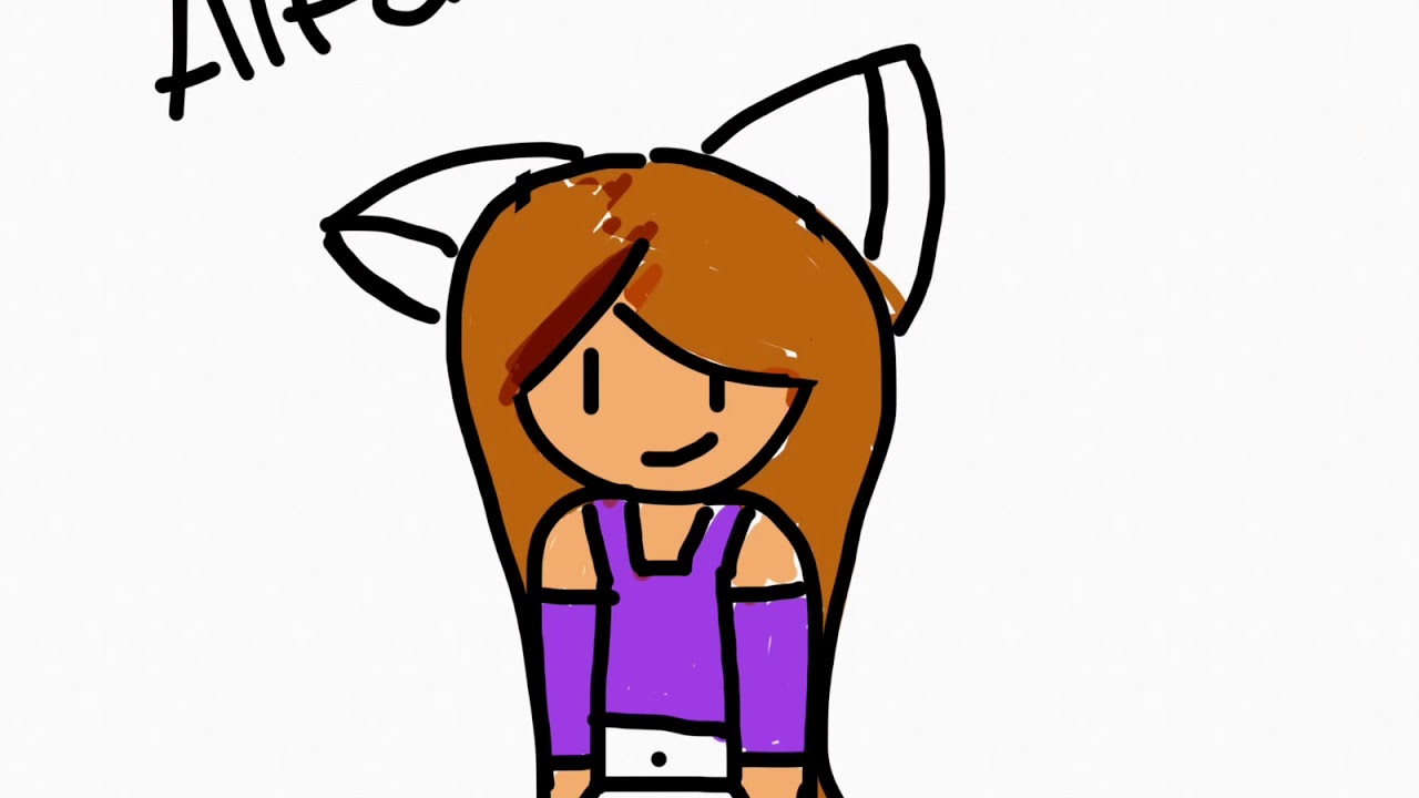 1280x720 New Draw This Is My Friend As A Cute Werwwolf