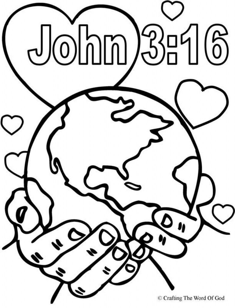 783x1024 John The Baptist Coloring Page