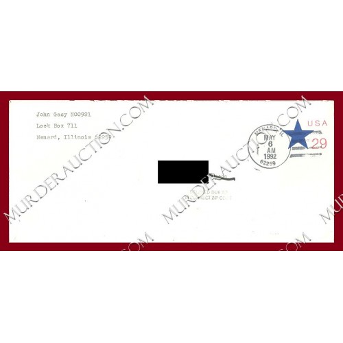500x500 john wayne gacy letterenvelope executed murder auction