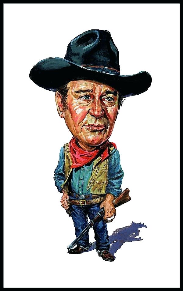 600x950 John Wayne Prints Art For Sale Theunitel