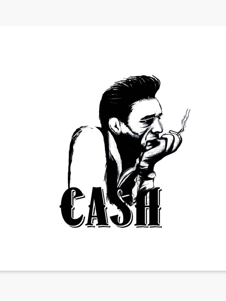 750x1000 Johnny Cash Canvas Print