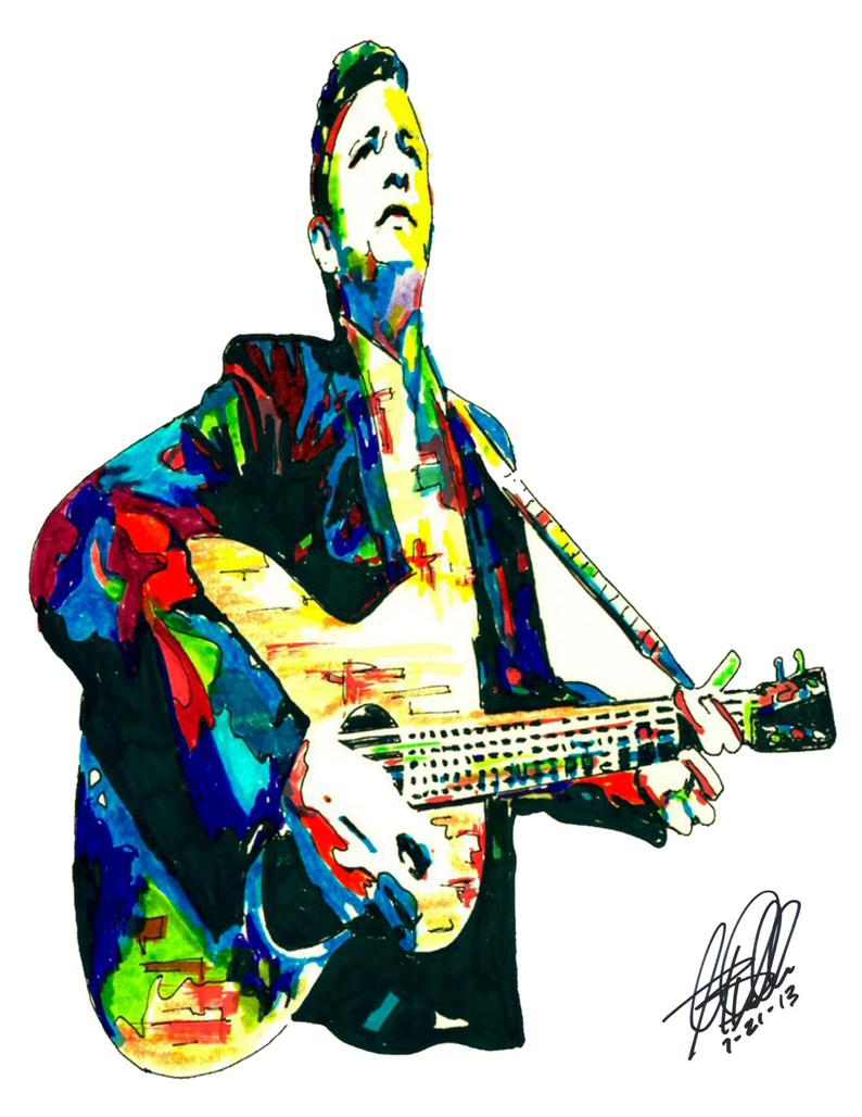 794x1028 Johnny Cash Poster From Original Drawing X Etsy