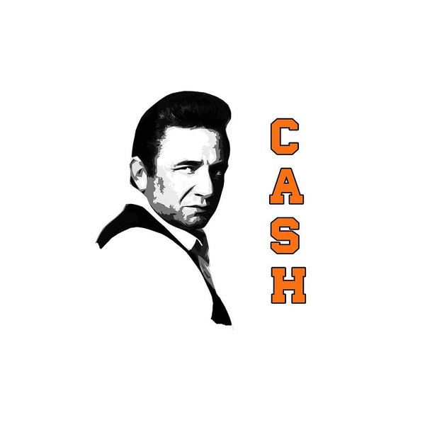 600x600 The Fabulous Johnny Cash Painting