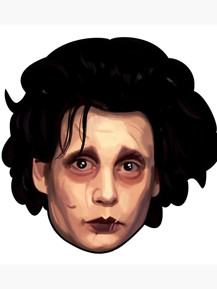 750x1000 johnny depp edward scissorhands photographic print