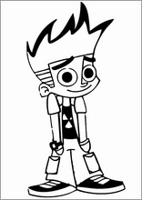 156x220 Johnny Test Coloring Pages L0