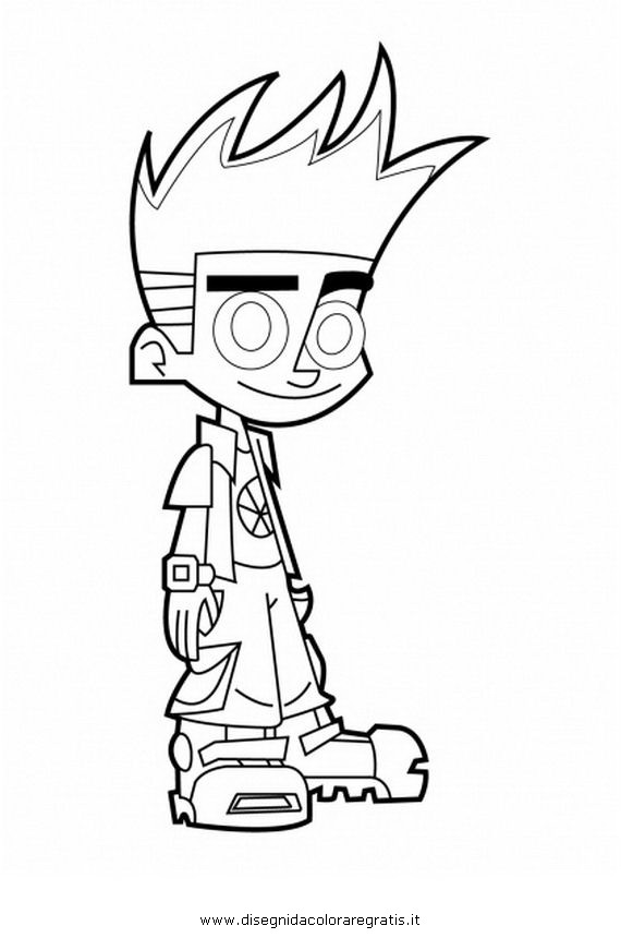 570x860 Johnny Test Drawings