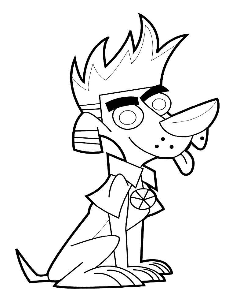 750x1000 Johnny Test Coloring Pages Free Printable Johnny Test Coloring Pages