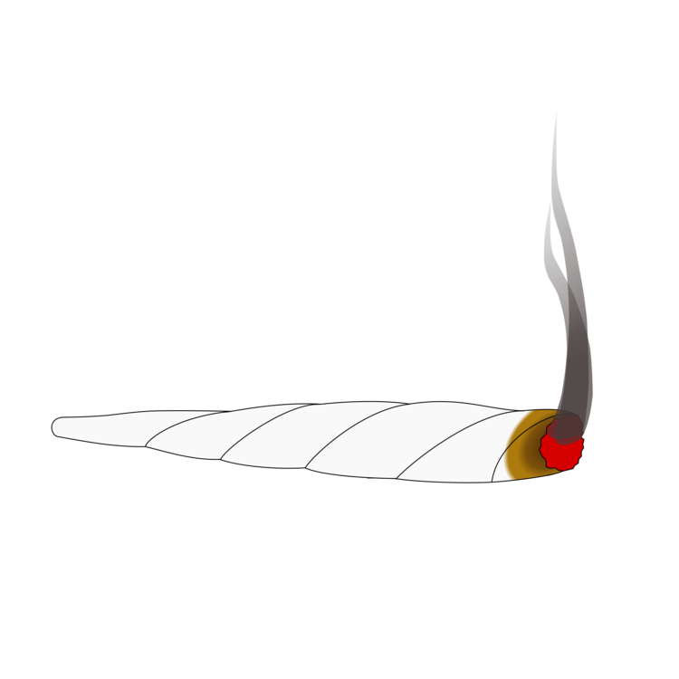 750x750 Joint Drawing Cannabis Blunt Cc0
