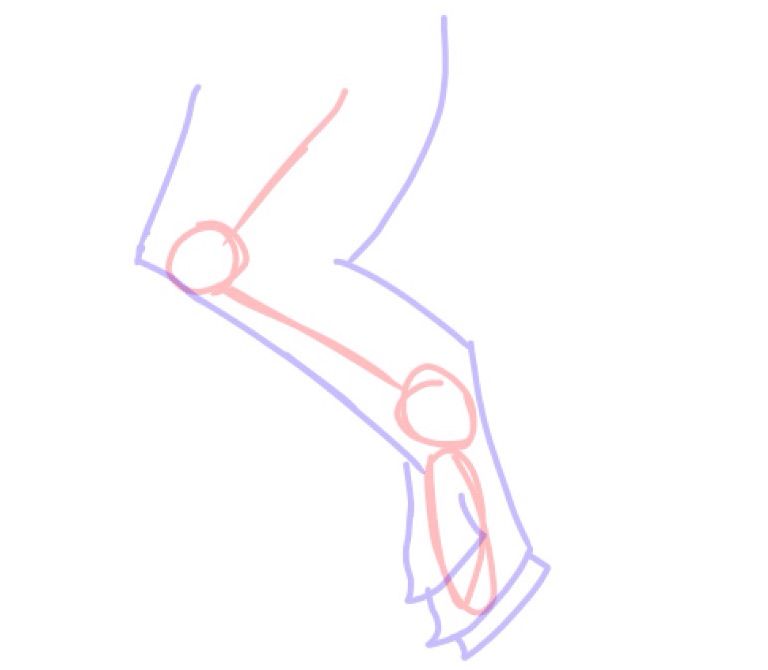 768x670 Points On How To Draw Legs Wolf Amino Amino