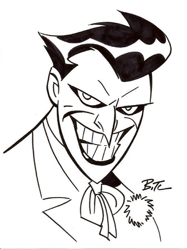 Joker And Batman Drawing