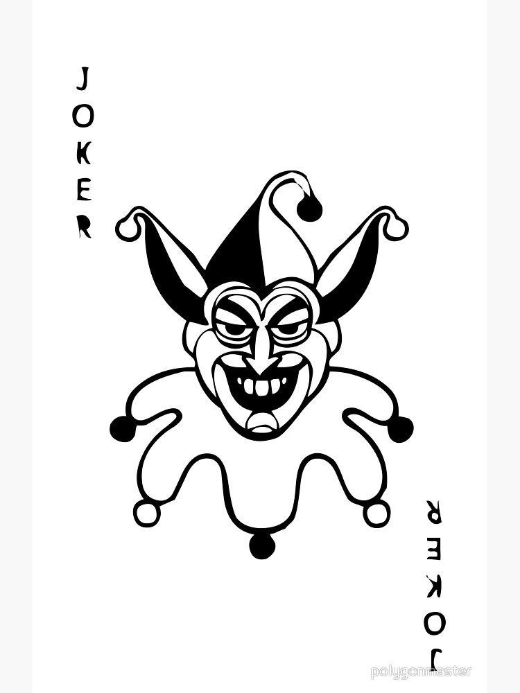 Joker Card Drawing | Free download on ClipArtMag