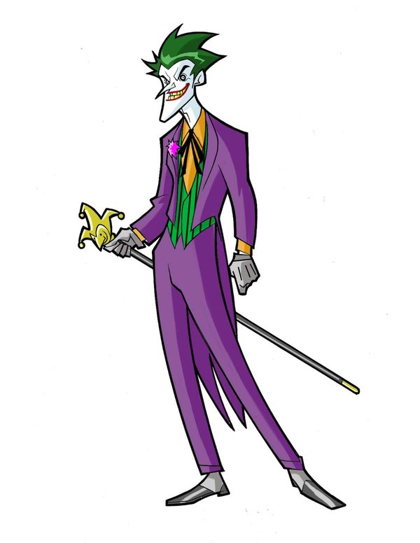 600x776 How To Draw Joker Full Body