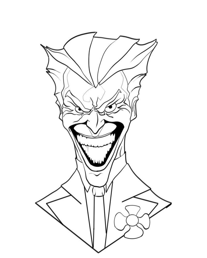 Joker Cartoon Drawing | Free download on ClipArtMag