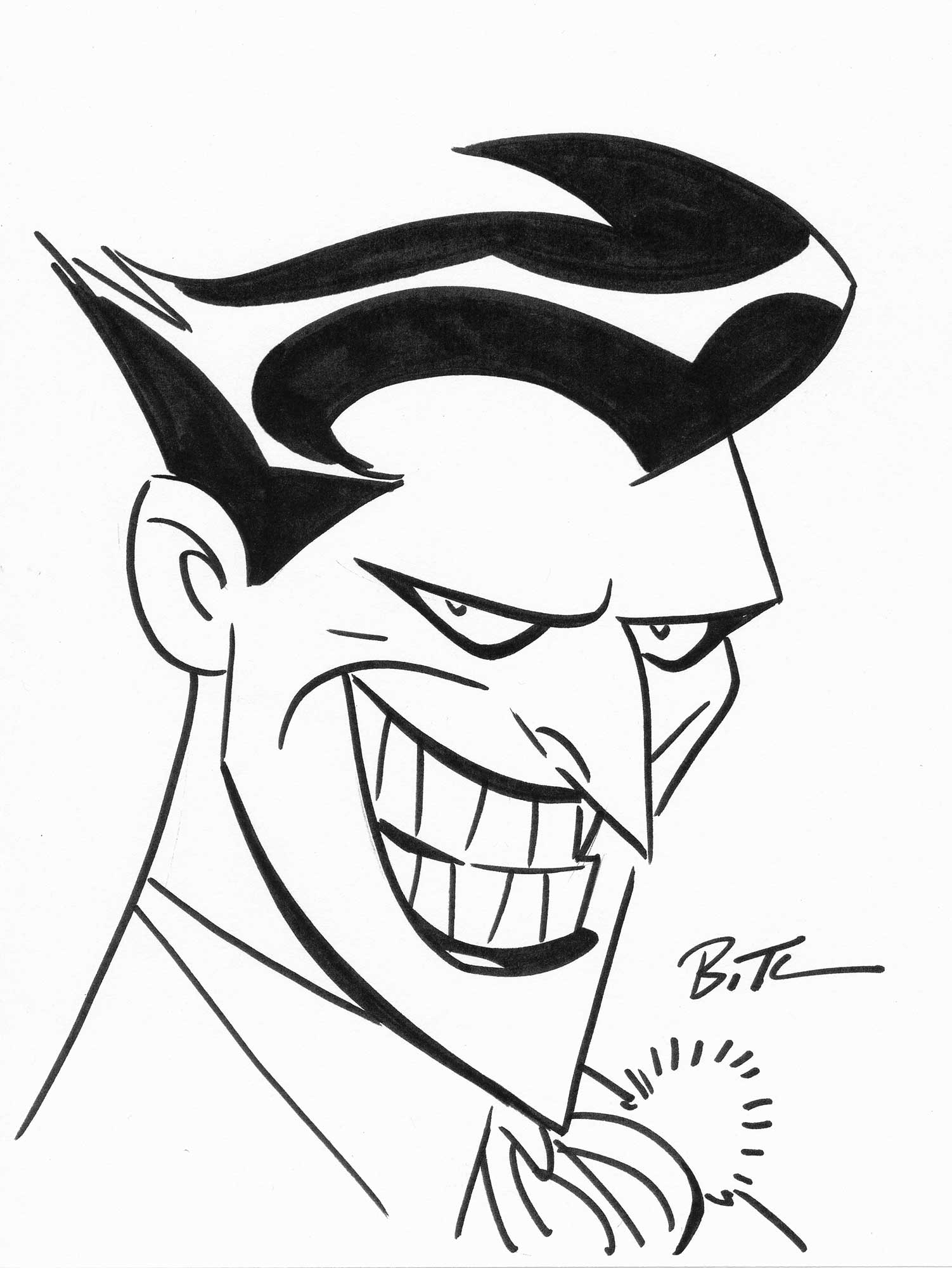 1502x2000 Amazing Cartoon Joker Drawing Photos