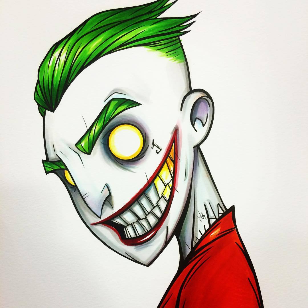 1080x1080 Art Of Christopher Uminga Crop Of A Joker Piece From San Diego