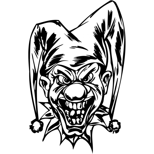 500x500 Drawing Wall Joker Transparent Png Clipart Free Download