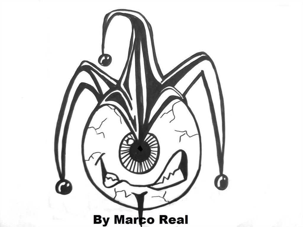 1024x768 Joker Cartoon Drawing Easy