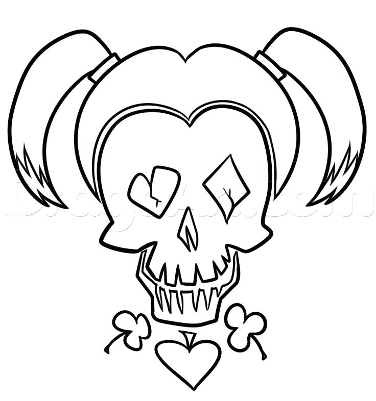 736x786 Harley Quinn Squad Coloring Pages Printable Free Printable