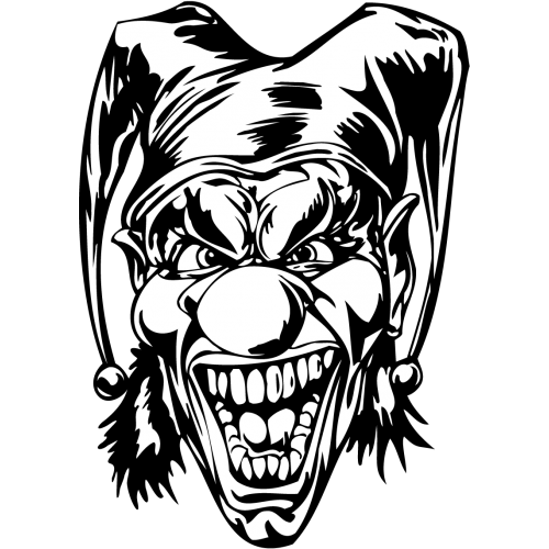 500x500 Drawing Wall Joker, Picture