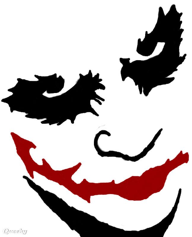 648x800 Creepy Drawing Joker A Creepy Drawing