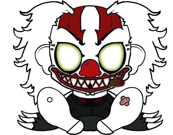 600x469 Evil Joker Drawings Drawings Of Evil Clowns For Kids Scary Joker
