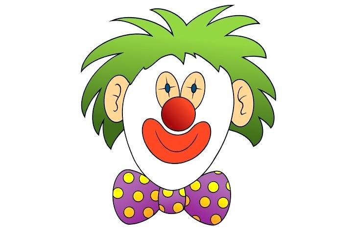 723x482 Clown Faces To Draw Joker Clown Face Easy Clown Faces To Draw