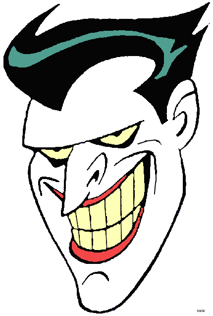 Joker Face Drawing