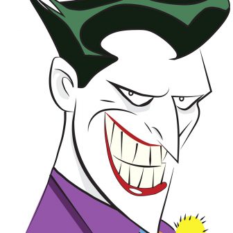 336x336 Joker Drawing Simple Sketch Cartoon Spiderman Easy Face Dragon I