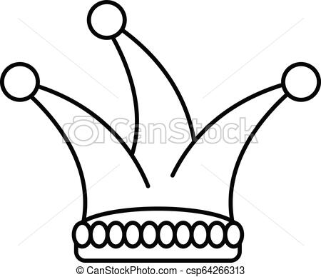 450x388 Joker Hat Icon, Outline Style Joker Hat Icon Outline Joker Hat