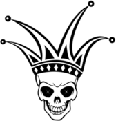 168x175 Joker Skull
