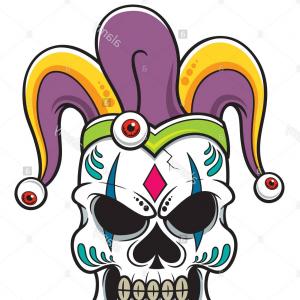 300x300 Photostock Vector Drawing Sketch Style Illustration Skull