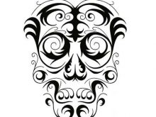 220x165 Free Skull Tattoo Designs To Print Large Free Printable Tattoo