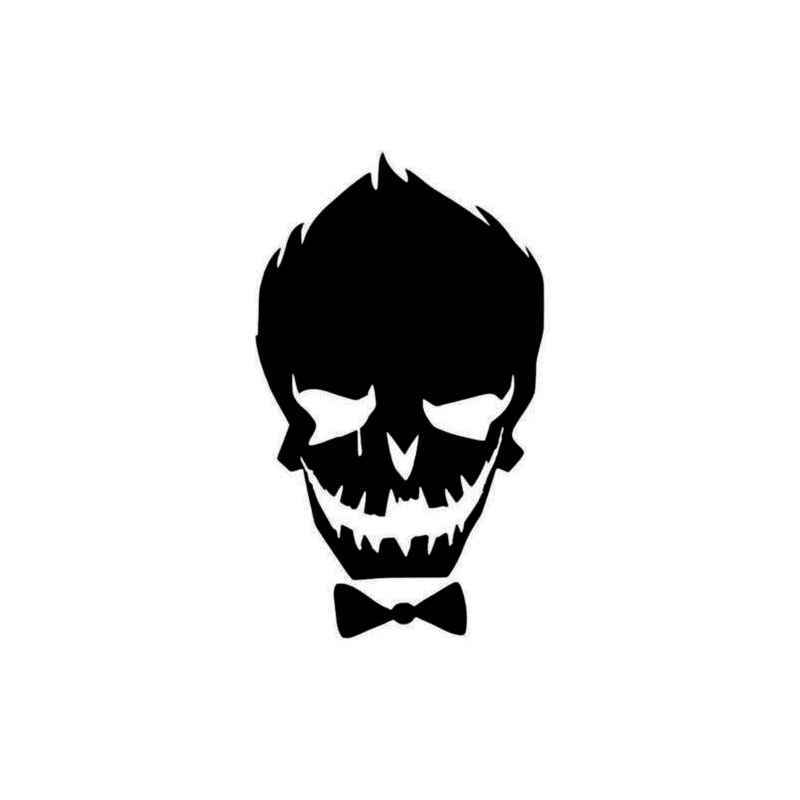 800x800 Dc Batman Joker Skull Decal