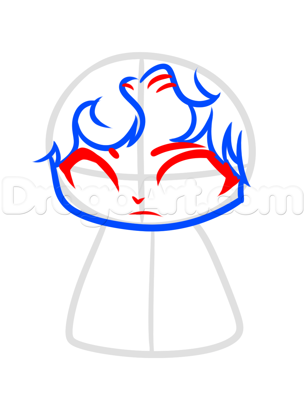 1017x1344 How To Draw Chibi Jon Snow, Step