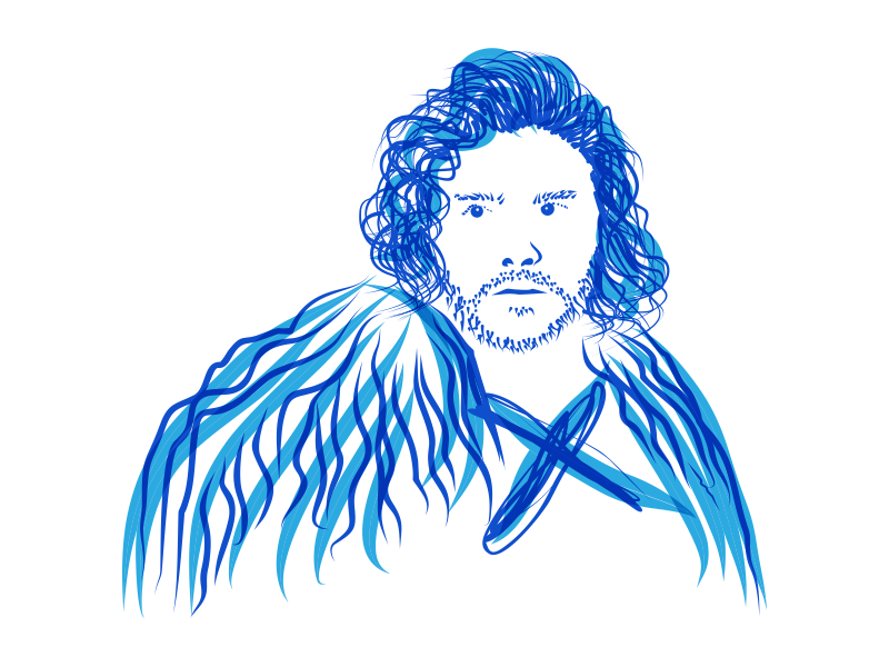 800x600 Jon Snow Illustration