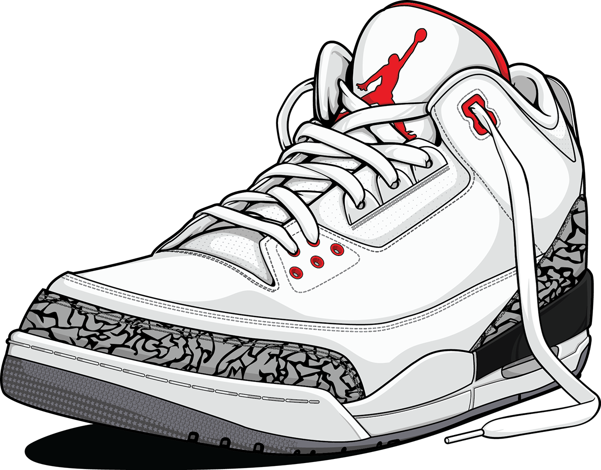 S Jordan Shoes Drawings Clipart Free Clipart Sneakers Drawing | My XXX ...