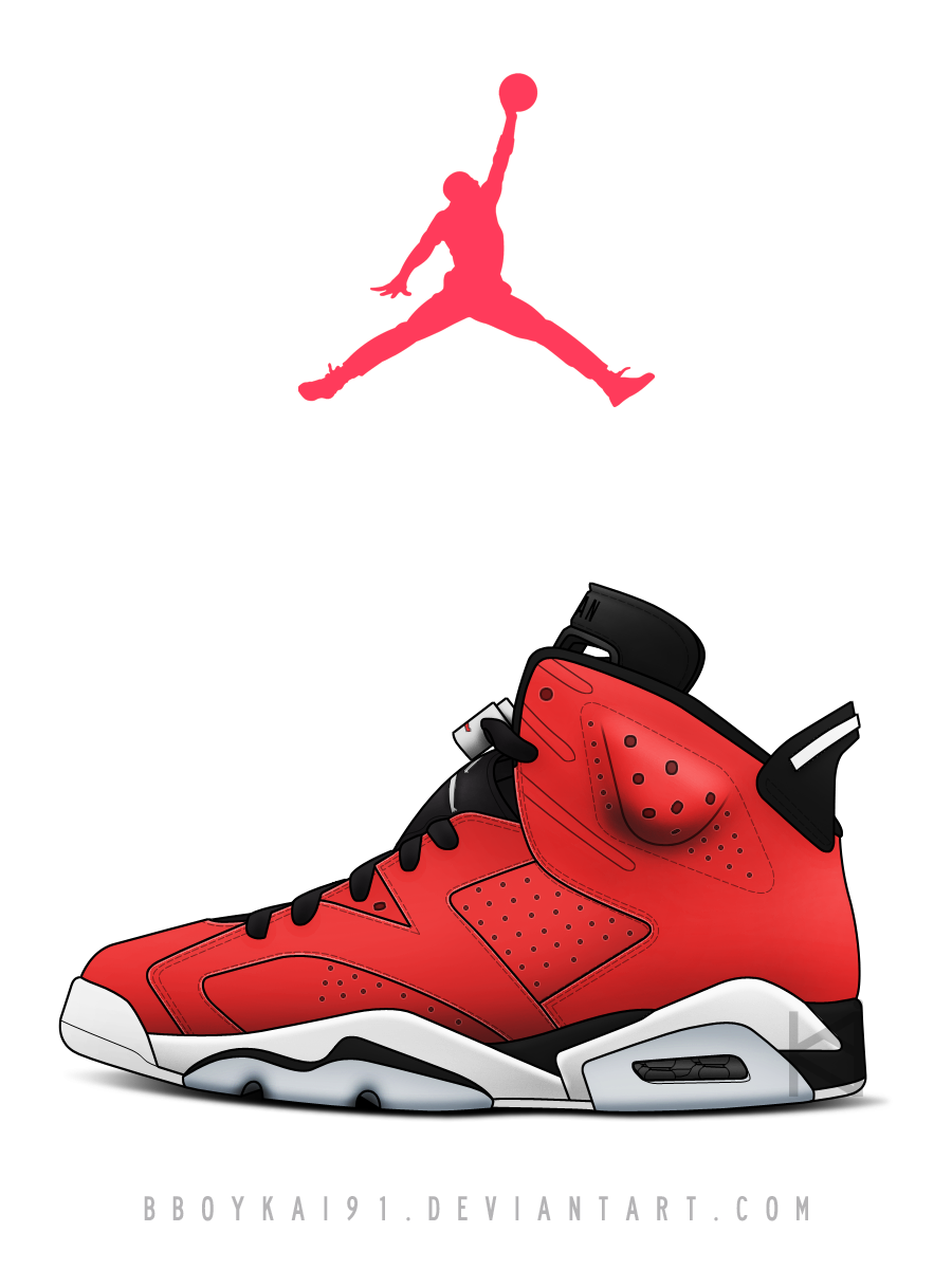 900x1200 Air Jordan Drawing