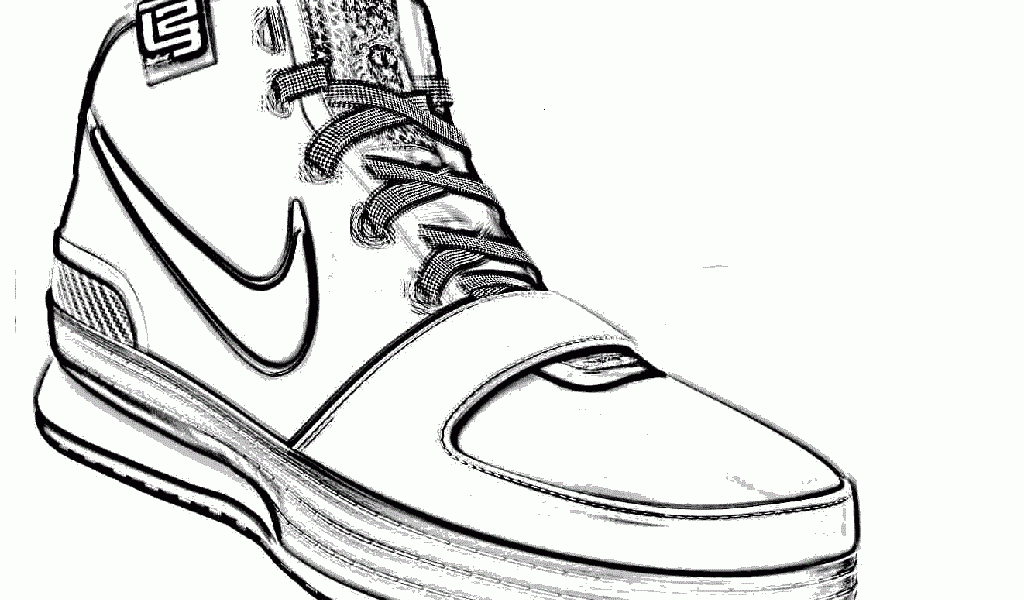 1024x600 Fresh Nike Shoes Sketch Drawings Is Wonderful Fun For All Ages Use