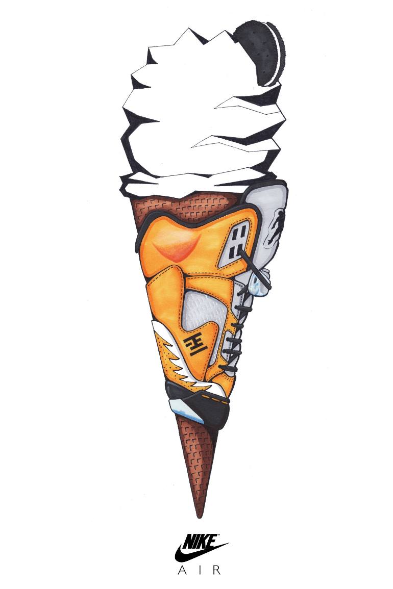 770x1155 Nike Air Jordan Tokyo Drawing