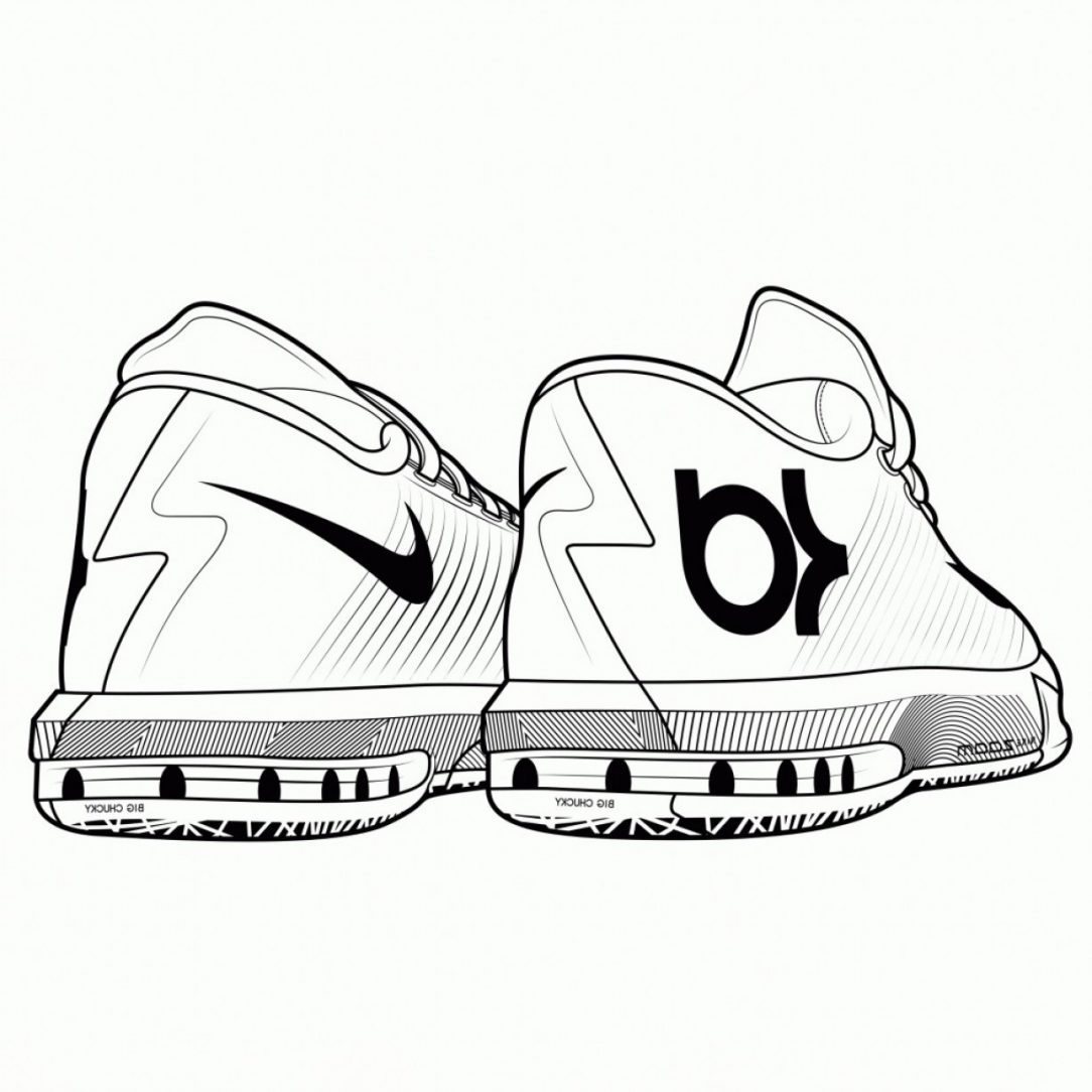 1084x1084 Coloring Pages Athletic Shoes Free Of Tennis Printable Jordan