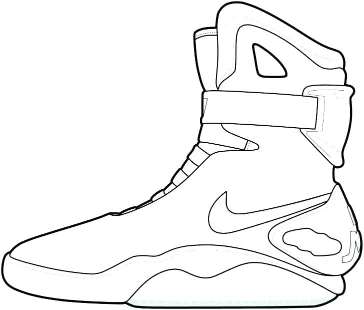 728x619 Jordan Sneakers Coloring Pages Sneaker Coloring