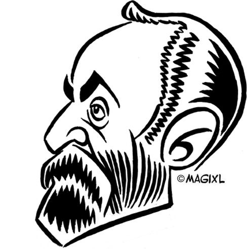 492x492 The Caricature, Cartoon, Sketch, Drawing, Portrait Of Joseph