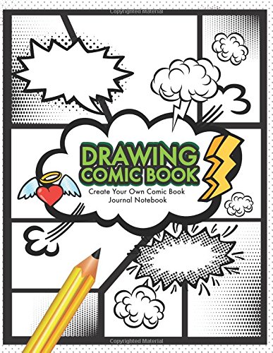 387x500 Drawing Comic Books Create Your Own Comic Book Journal Notebook