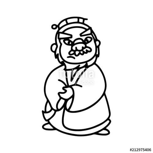 500x500 character in journey to the west, the chinese mythology novel tale