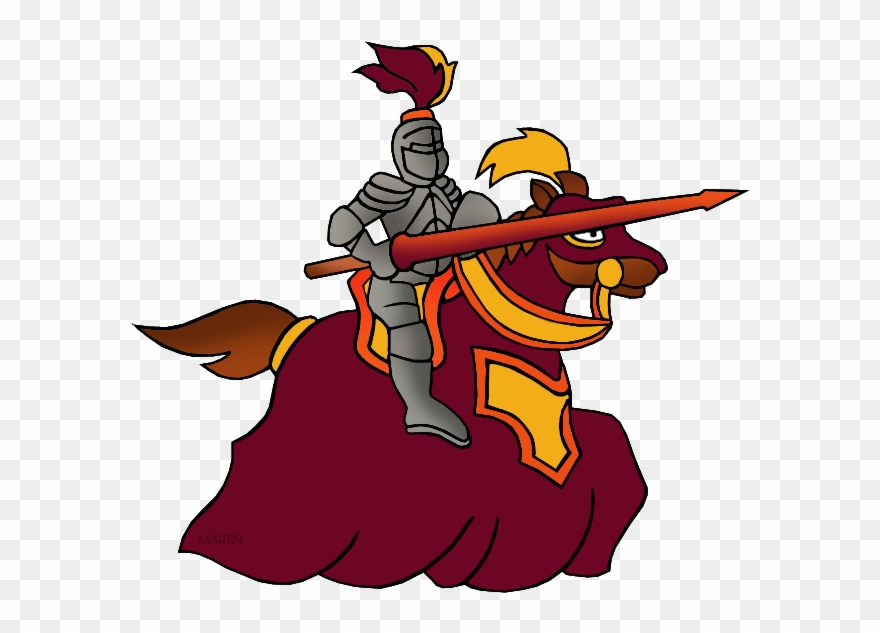 880x633 History Clipart Joust