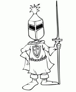 249x300 Ideas Of Knight Cartoon Drawing