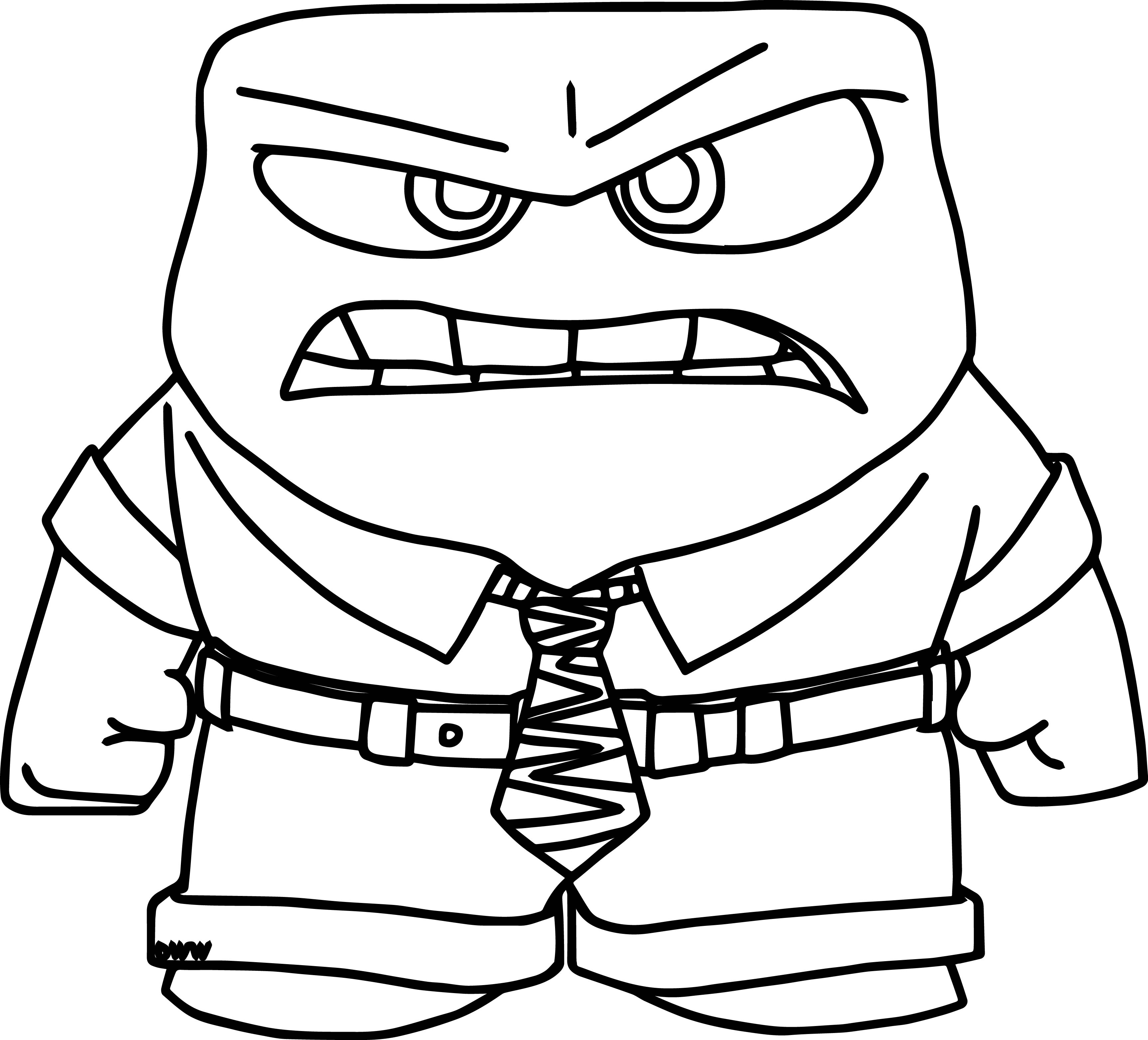 3452x3126 Inside Out Anger Box Coloring Pages
